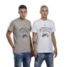 T-SHIRTS MOTORCYCLING IS A LIFESTYLE GRIS S