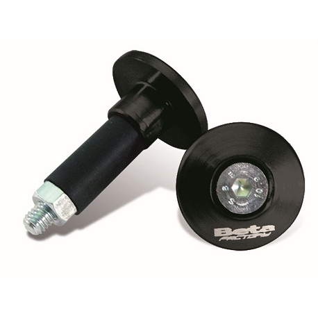 BOUCHONS GUIDON ANOD. NOIR EVO